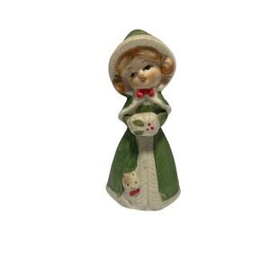 Vintage Jasco Merri-bells 1970's Christmas Girl bell